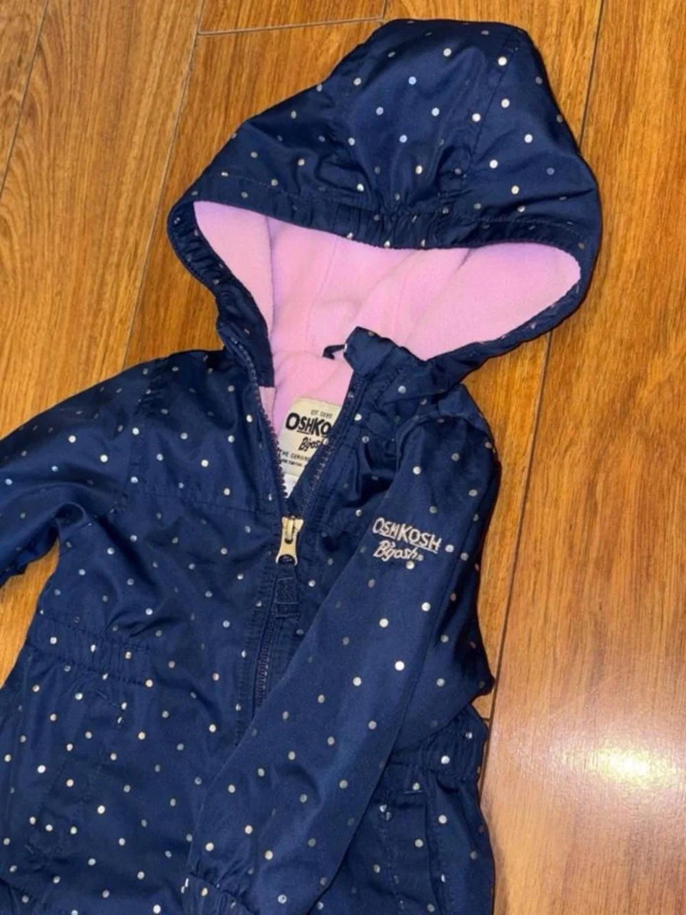 OshKosh Bgosh navy hooded